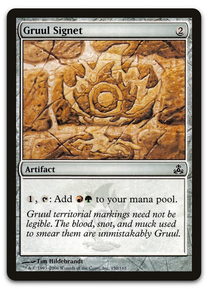 Gruul Signet #150 (LP) Guildpact GPT Magic MTG - Image 1 of 1