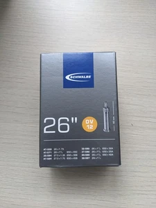 Schwalbe Fahrradschlauch DV12 26 Zoll 32-590/47-584 Dunlop-Ventil 40mm - Bild 1 von 2
