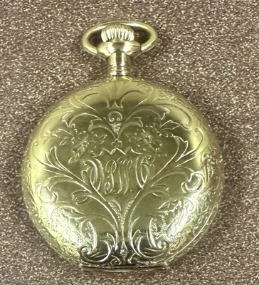 Elgin 1896, 6s, 7j, Gold Filled Full Hunter Pocket Watch RUNNING! NO RESERVE! - Image 1 of 4