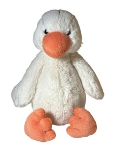 Jellycat Bashful White Duck Goose 12” Plush - Picture 1 of 7