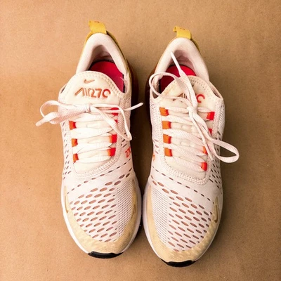 Nike Air Max 270 Women's Size 7.5 Running‎ Shoe AH6789-801 Guava Ice Terra Blush - Image 1 of 4