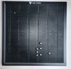 Tablero de mesa de trabajo de panal panel de aluminio 460x460 mm para grabador láser LARGO - Imagen 1 de 18