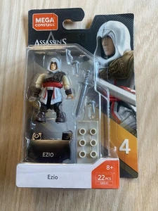 MEGA Construx Heroes Series 4: Assassins Creed EZIO Mini Figure - Picture 1 of 2
