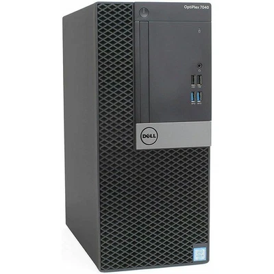PC Computer Desktop Dell 7040 Tower i7 Ram 16GB SSD 256GB Win11 (Ricondizionato) - Immagine 1 di 2