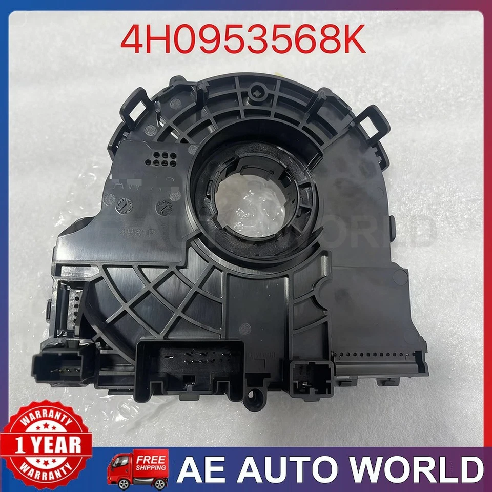 Conjunto de sensor de ángulo de cable espiral 4H0953568K 8 PINES para Audi A6 4G 2012-2018 Foto 1 de 4