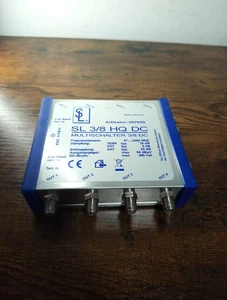 SAT Multischalter SL 3/8 HQ mit 3,5mm DC-Buchse  "TV Video" - Bild 1 von 4