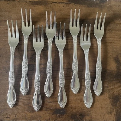 Juego de 8 tenedores de cóctel Northland acero inoxidable Corea  Foto 1 de 4