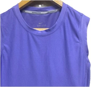 Nike DRI-FIT Running Tank Top Med Lila Damen Stretch Atmungsaktiv Performance - Bild 1 von 13
