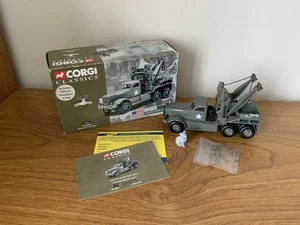 Corgi Classics US Army Diamond T Wrecker Limited Edition Truck #55601-Immaculate - Picture 1 of 23