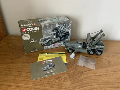 Corgi Classics US Army Diamond T Wrecker Limited Edition Truck #55601-Immaculate - Image 1 of 4