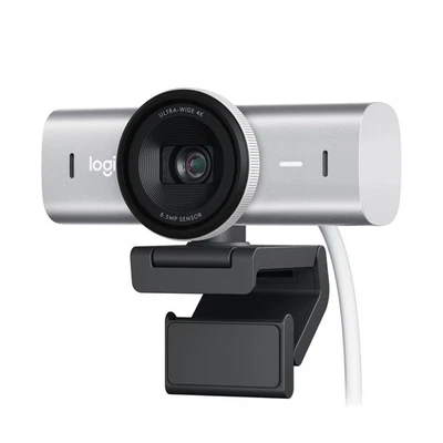 Logitech MX Brio Webcam, 4K, 30 fps, Hellgrau #1907543 - Bild 1 von 4