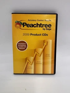 Peachtree By Sage Pro Accounting 2009 Serial # On Back - Picture 1 of 2