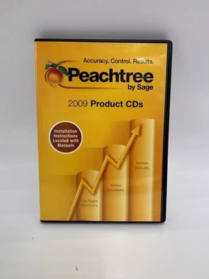 Peachtree By Sage Pro Accounting 2009 Serial # On Back - Image 1 of 2