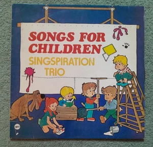 SINGSPIRATION TRIO Songs For Children: Pilgrim Quest Records QZLPS30 1973 LP - Bild 1 von 5