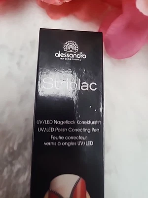 Pluma correctora de esmalte Allesandro Striplac UV/LED 4,5 ml/0,15 fl. oz Foto 1 de 3