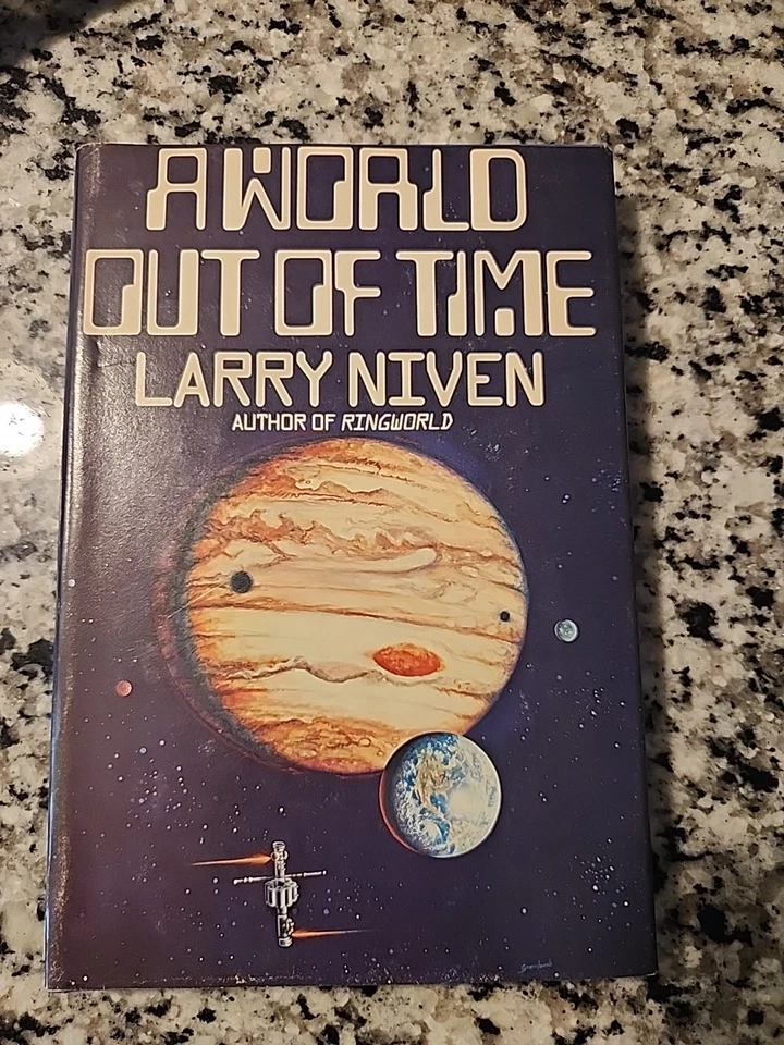 A World Out of Time by Larry Niven 1st Ed.  HC/DJ BCE 1976  Sci-Fi Adventure Foto 1 de 1
