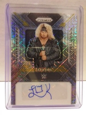 2024 Panini Prizm WWE No.SS-LEX Sensational Signatures /25 Auto, Lexis King. - Image 1 of 2