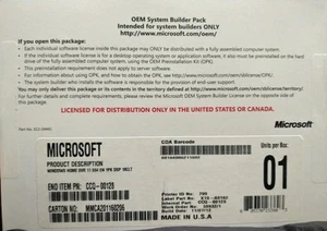 Microsoft Windows Home Server OEM System Builder Pack - Picture 1 of 2