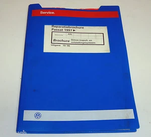 Reparatiebrochure Werkstatthb.vw Passat B 5 Simos Inspuit- En Ontstekingssysteem - Imagen 1 de 1