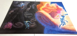 Litografía conmemorativa exclusiva de Disney's Hércules 11 x 14 - Imagen 1 de 8