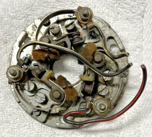 LUCAS POINTS PLATE 750 TRIPLE BSA ROCKET 3 TRIUMPH TRIDENT T150 - Foto 1 di 3