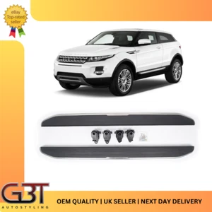 FÜR RANGE ROVER EVOQUE PURE/PRESTIGE SEITLICHE TRITTBRETTER OE-STIL SILBER - Bild 1 von 9
