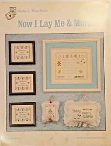 Reba's Creations Now I Lay Me & More Cross Stitch Booklet 29 1988 Sampler - Picture 1 of 6