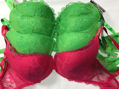 Sutiã WACOAL UNDERWIRE RENDA PUSH-UP ESCOLHA SUA COR E TAMANHO MSRP $68 - Imagem 1 de 4