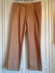 Joseph Turner Yorkshire, Tan 100% Cotton Chino Trousers, Size 36R - Picture 1 of 7