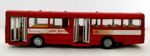 Vintage Dinky #283 Single Decker Bus Red Arrow Doors Original Box NO Bubble - Picture 1 of 11