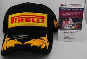 Valtteri Bottas Signed Pirelli Hat COA - Picture 1 of 2