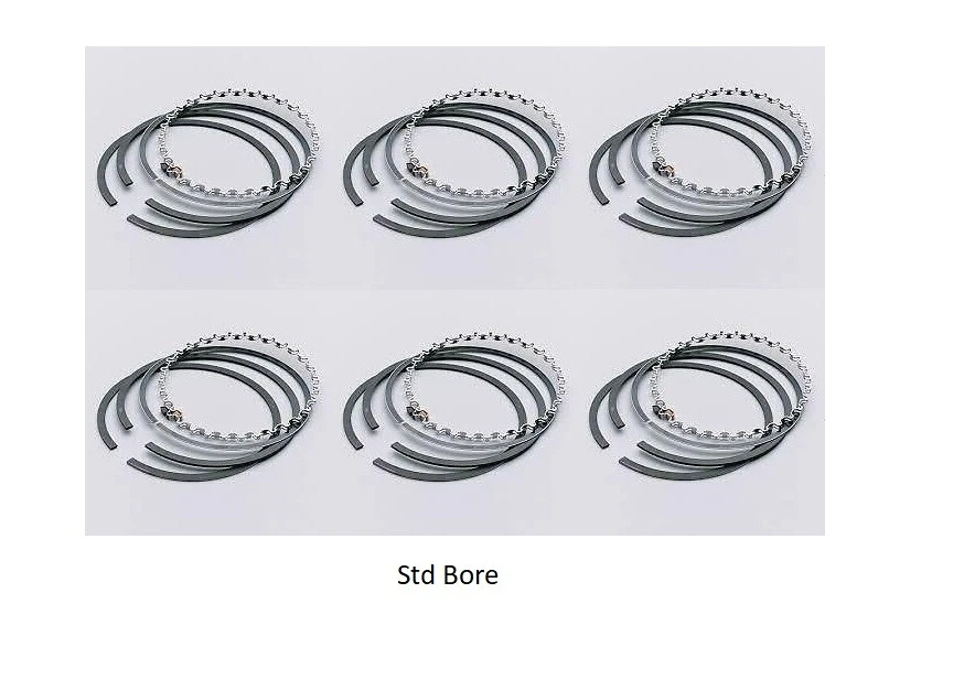 Datsun  1970-75 240Z 260Z L26 L24 Engine Piston Rings Std New Set 216 - Image 1 of 1