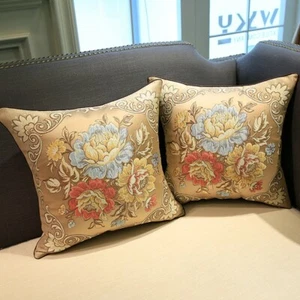 Chinese silk pillow case cushions home decor pillow embroidered decorative - Picture 1 of 7