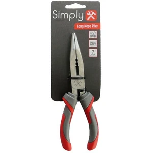Long Nose Pliers / 7" (178mm) Long / Soft Grip / CRV Body - Simply LONP7 - 1st - Picture 1 of 8