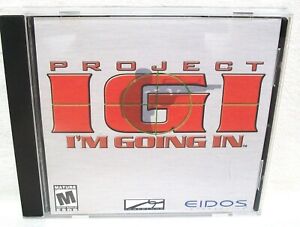 Project IGI I'm Going In PC CD-ROM Computer Game 2000 Eidos Interactive *USED*