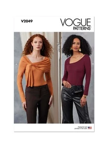 Vogue SEWING PATTERN V2049 Misses' Bodysuits, Sizes 8-16 Or 18 - Picture 1 of 8