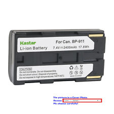 Kastar Replacement Battery Pack for BP-911 BP-915 Canon G1500 G2000 GL1 GL-1 GL2
