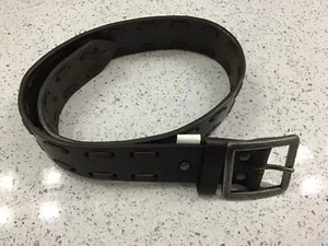 Children's Place Boy's Brown Leather Belt Buckle - SIZE 4-7 - Picture 1 of 4