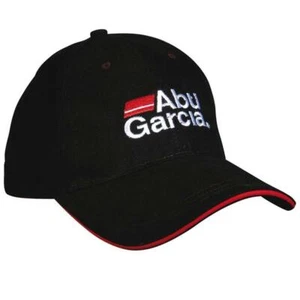 ABU GARCIA BLACK FISHING PEAKED CAP BASEBALL HAT 1152199 - Picture 1 of 1