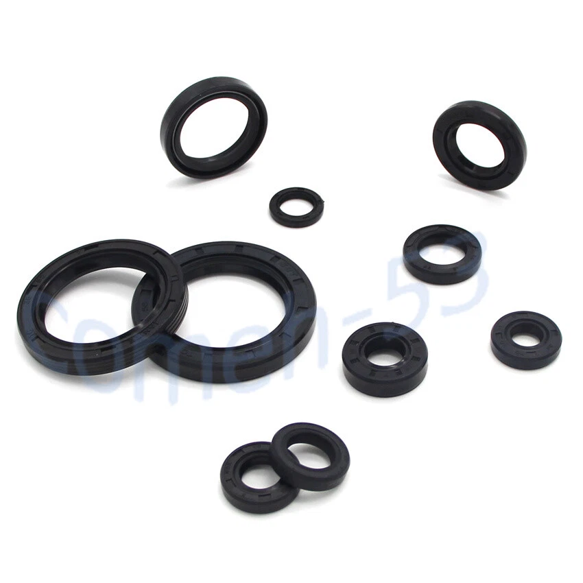 Juego de juntas de aceite de motor aptas para Honda CRF250X 2004-2009/12-13/15-17 CRF250R 2004-09 Foto 1 de 4