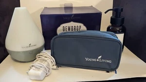 Young Living Lot ~ Dew Drop DIFFUSER Travel BAG Dish Soap BOTTLE Essential Oils - Picture 1 of 15