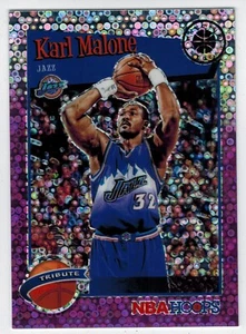 Aros Karl Malone 2019-20 Stock Premium #286 PURPLE DISCO PRIZM - Imagen 1 de 2