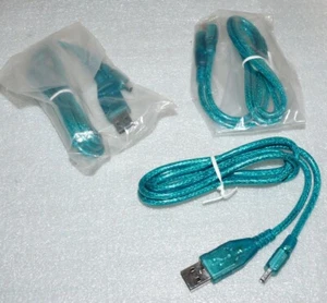 3x 1m Drucker Qualität USB 2.0 Anschluß Kabel auf USB mini 4PIN Verbindungskabel - Afbeelding 1 van 7