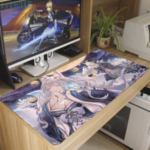 Alfombrilla de ratón con teclado de anime Shinano Azur Lane alfombrilla de juego de escritorio 40x70 cm - Imagen 1 de 1