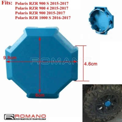 For Polaris RZR 900 1000 S XP 4 Turbo 2015-17 ATV UTV Wheel Hub Center Cap Cover - Image 1 of 4