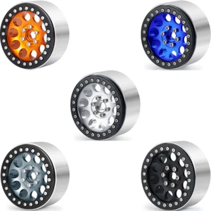 Llantas Beadlock de aluminio de 2,2" de 1/4 piezas para SCX10 1/10 RC Wraith 90048 Crawler - Imagen 1 de 17