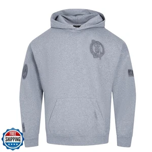 Pro Standard Mens NBA Boston Celtics Neutral Pull Over Hoodie Dar - Picture 1 of 5