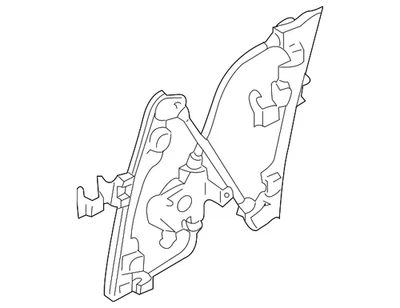 Regulador de ventana original Nissan 350Z 2003-2009 80721-CD01A Foto 1 de 2