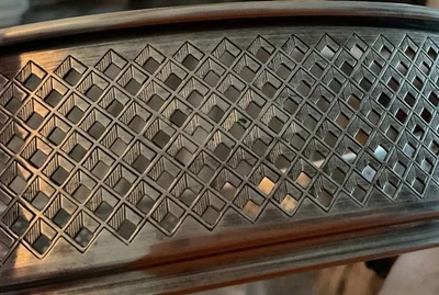 Silver Serving Sleeve w Handles, For 10 In Bowl / Bowl Not Included - Image 1 of 4