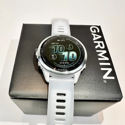 Smartwatch Garmin Forerunner 570 42mm GPS corrida azul nuvem 010-02970-01 - Imagem 1 de 4